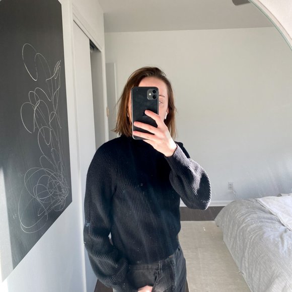 S Black Turtleneck from Zara - Like New - Picture 2 of 3